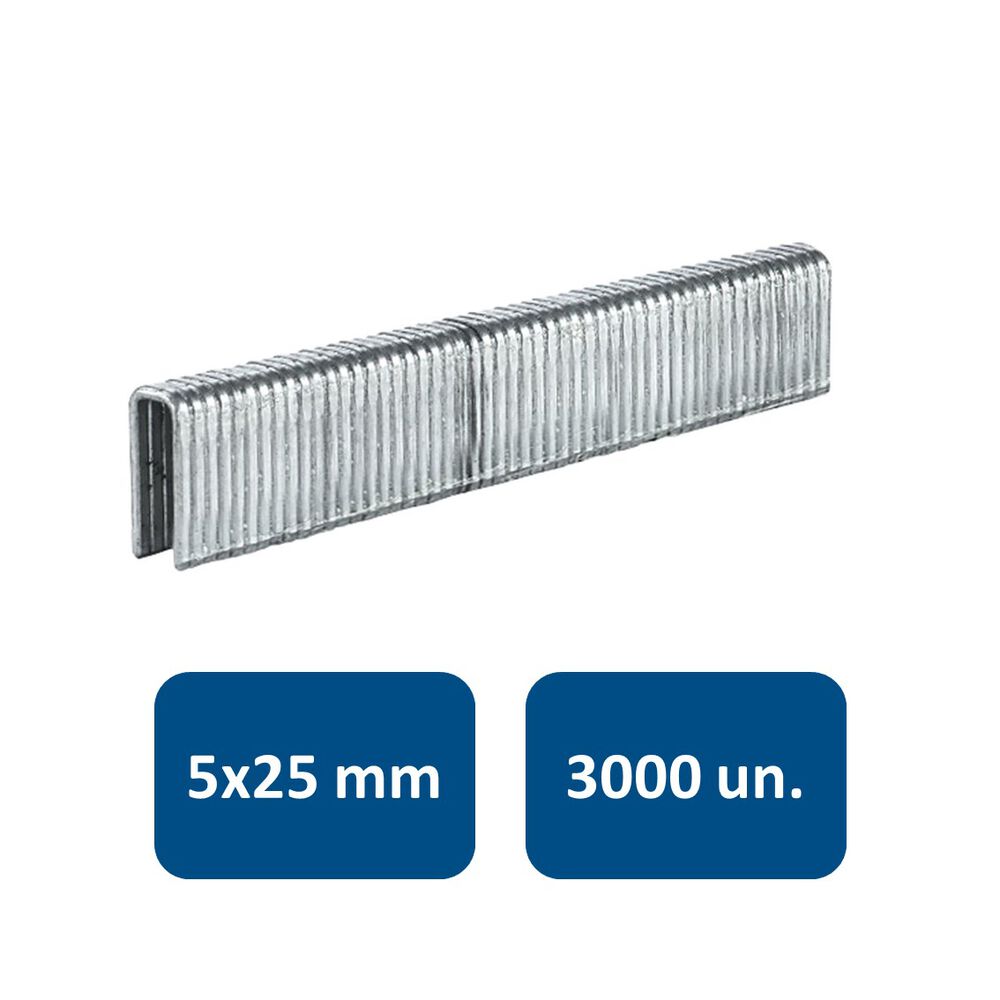 Grapas Dta 25/2 3000un 5x25mm - Einhell image number 0.0