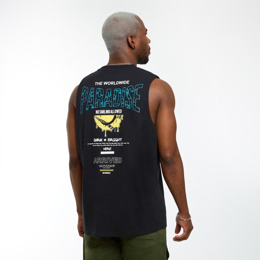 Polera Sin Mangas Cuello Redondo Hombre Rolly Go image number 3.0