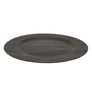 Plato Madera 33cm Wayu Mimbral Para Ocasiones Especiales