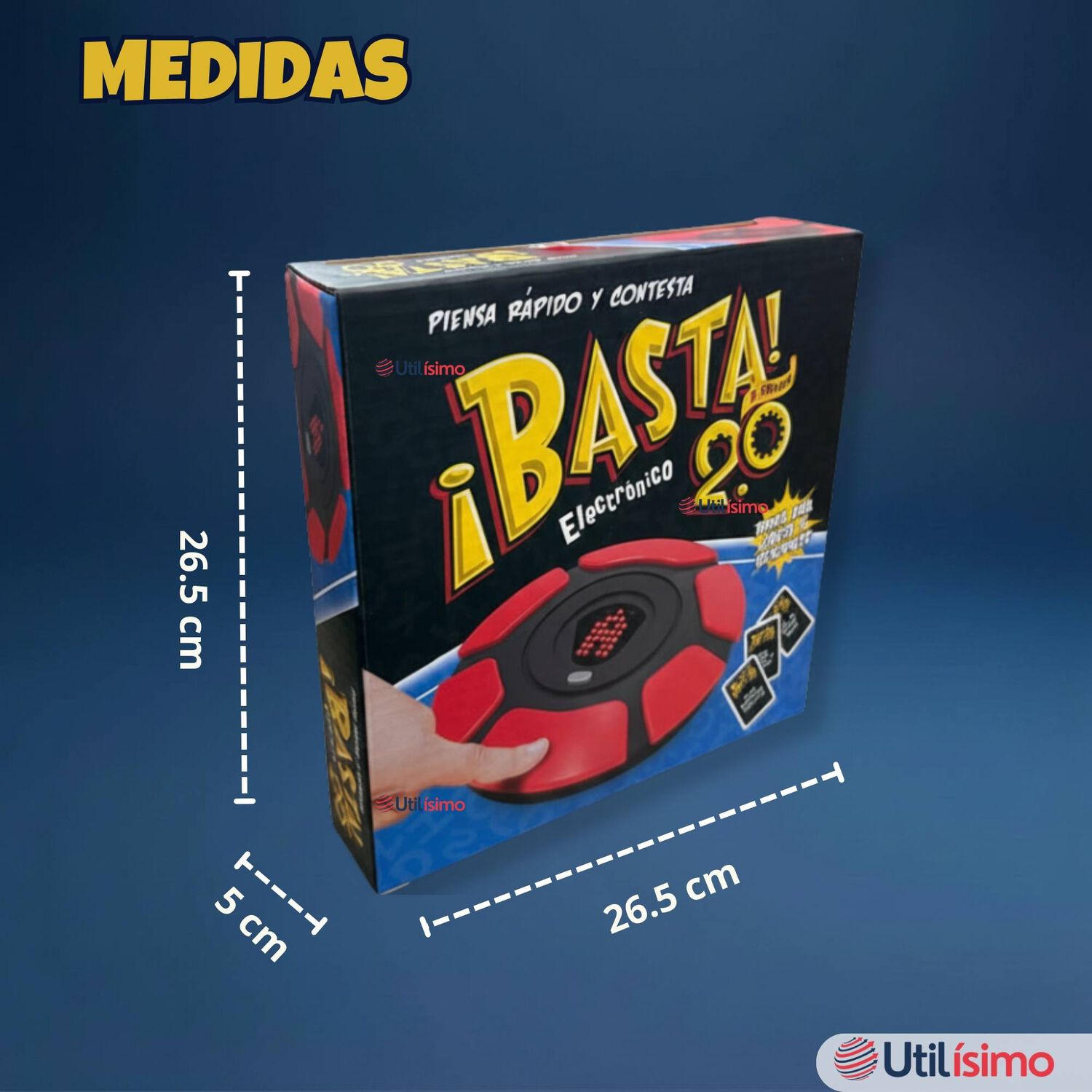 Basta Electr&oacute;nico 2.0 Juego De Mesa Piensa R&aacute;pido image number 1.0