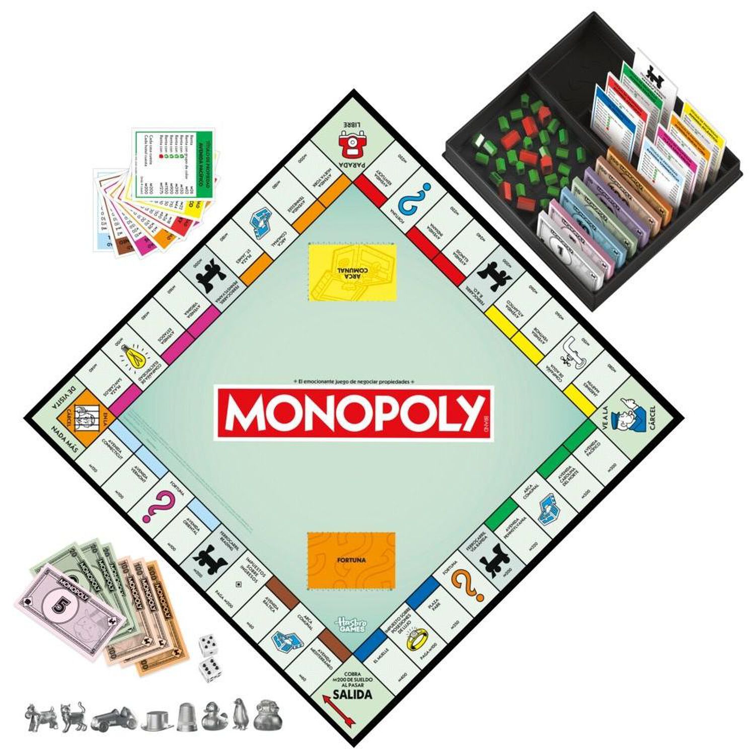 Juego De Mesa Monopoly G0009 image number 11.0