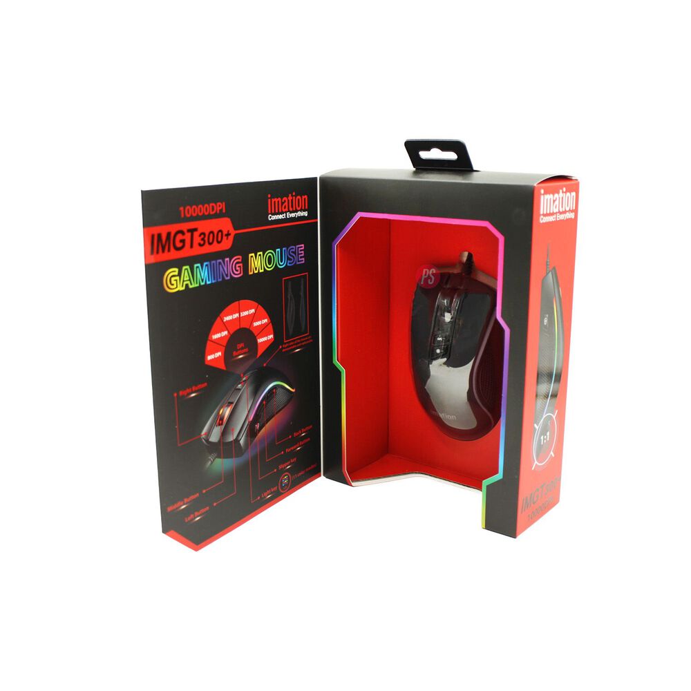 Mouse Gamer Imation Imgt300 Rgb 10000 Dpi - Ps image number 4.0