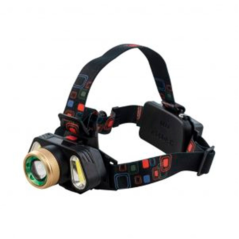 Linterna Powerlab Led De Cabeza Zoom Rojo Mlab image number 0.0