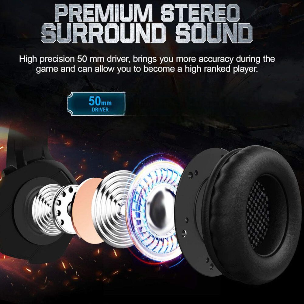 Audifonos Gamer Dgx Killmonger Multiplataformas image number 6.0