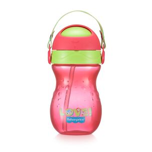 Vaso Bombilla Fisher Price Playful 360 Ml Rosa Bb1019