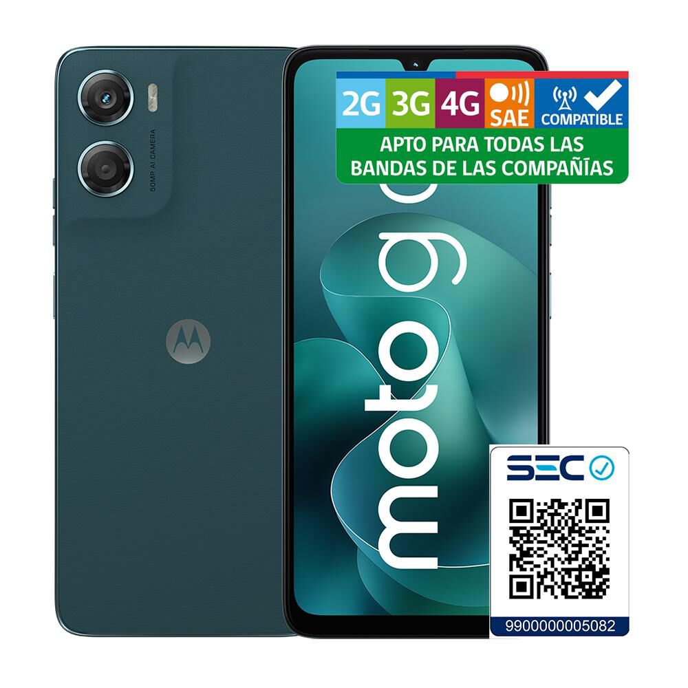 Smartphone Motorola Moto G06 / 128 GB / Azul / Liberado image number 8.0