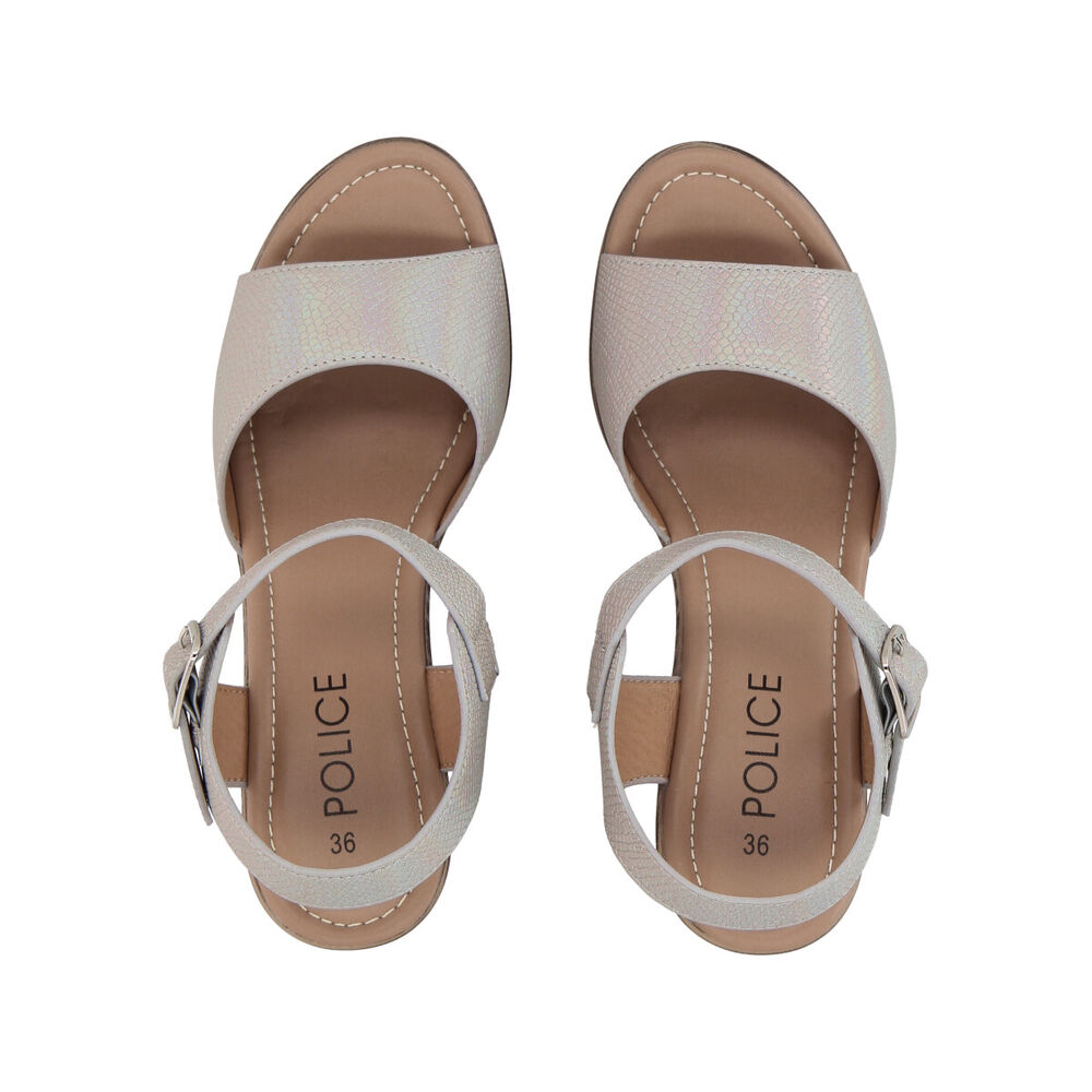 Sandalia Mujer Beige Trini 032 Police image number 1.0