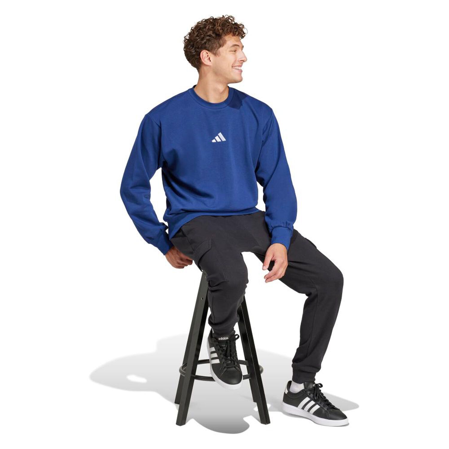 Poler&oacute;n Deportivo Hombre Adidas M Feelcozy Swt image number 3.0