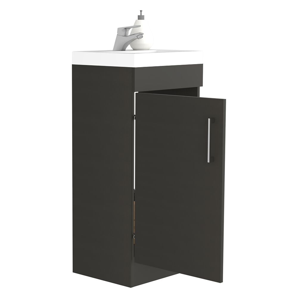Mueble Vanitorio 1 Puerta Fm-005n - Negro image number 1.0