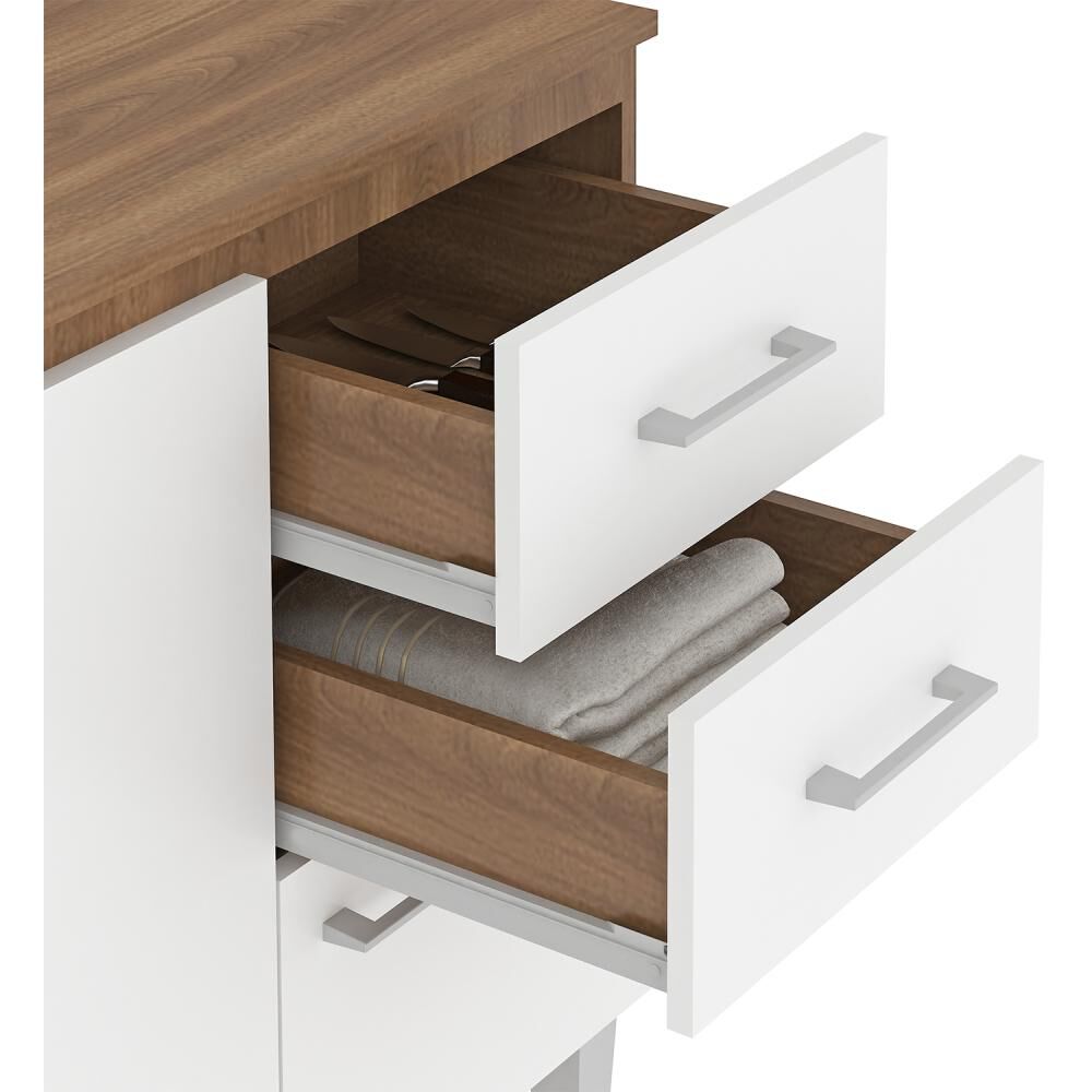 Mueble De Cocina Base Vekkahome Opie 120 Cm image number 3.0
