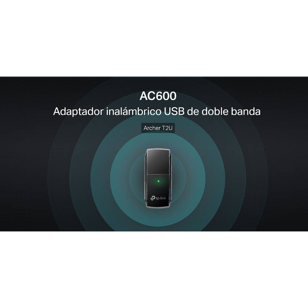 Adaptador Wifi Usb Tp-link Doble Banda Full Speed 600 Mbps Archer T2u image number 6.0