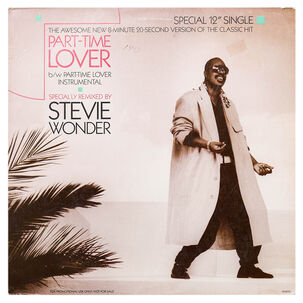 Stevie Wonder - Part-time Lover | 12" Maxi Single Usado