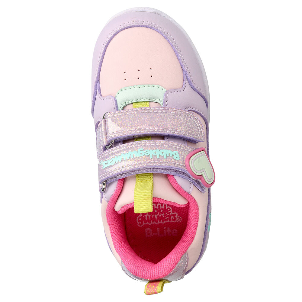 Zapatilla Niña Bubblegummers Soft Walker Lila image number 5.0