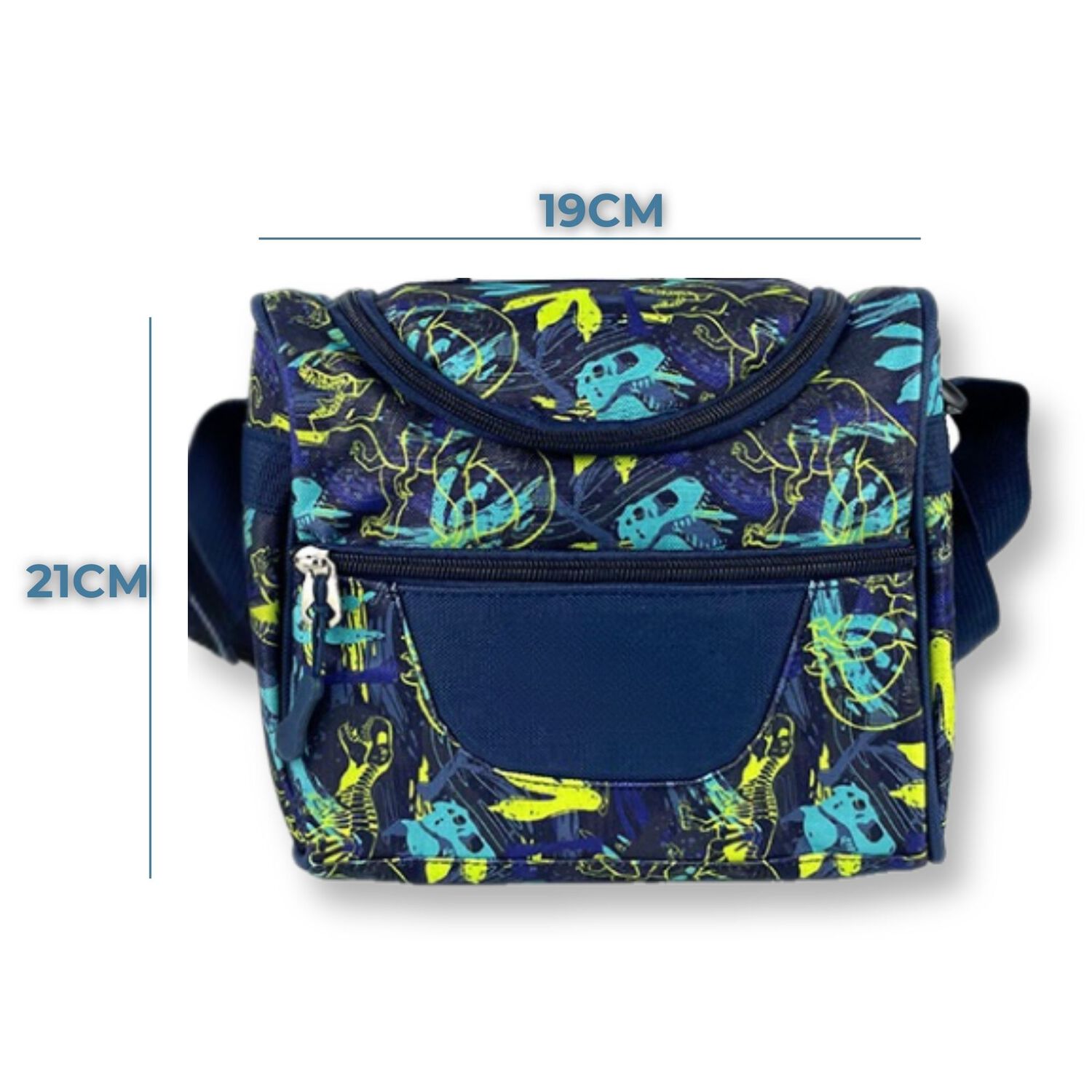 Pack Mochila Lonchera Estuche 45cm Juvenil Y Escolar Dinosaur Tracks image number 2.0