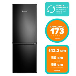 Refrigerador 173l Fr&iacute;o Directo Bottom Freezer Med165b