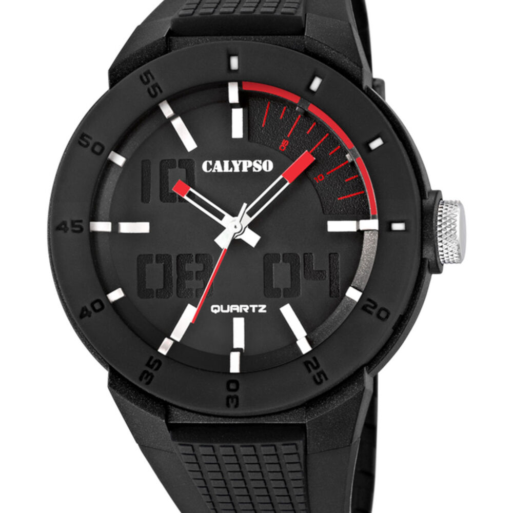 Reloj K5629/2 Calypso Negro Hombre Street Style image number 0.0