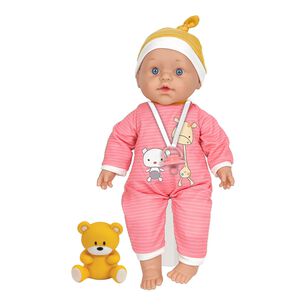 Mu&ntilde;eca Mi Bebe Pyjamas Con Sonidos Loko Toys