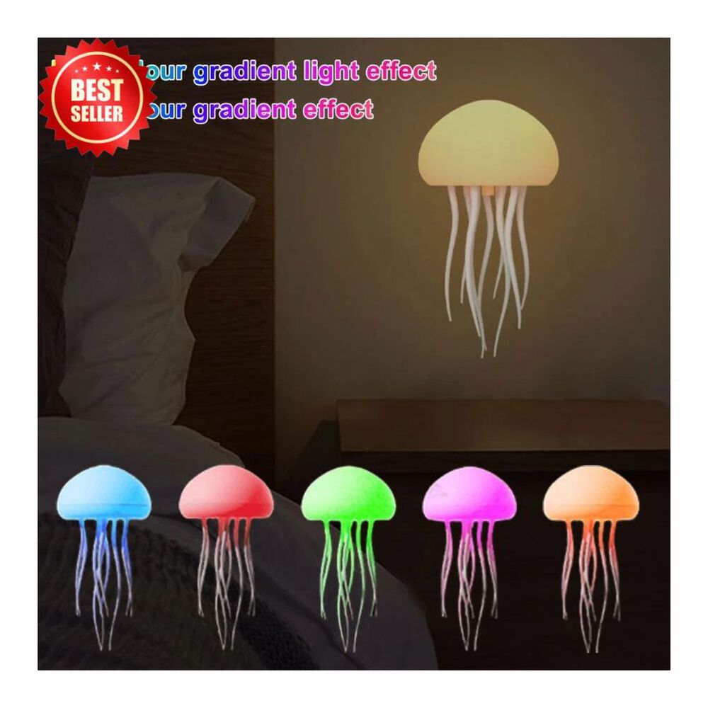 Luz Nocturna De Medusa Decorativa Con Alimentaci&oacute;n Usb image number 4.0