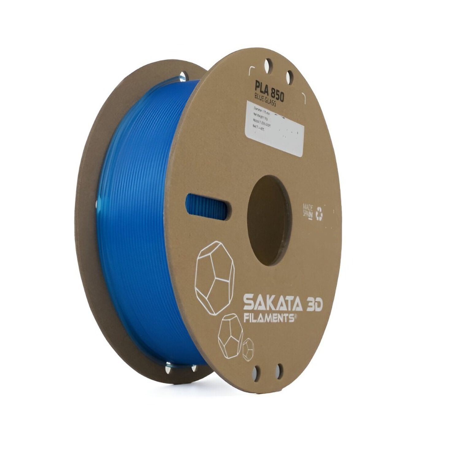 Filamento Sakata Pla 850 Glass Azul 1.75mm 1kg image number 0.0