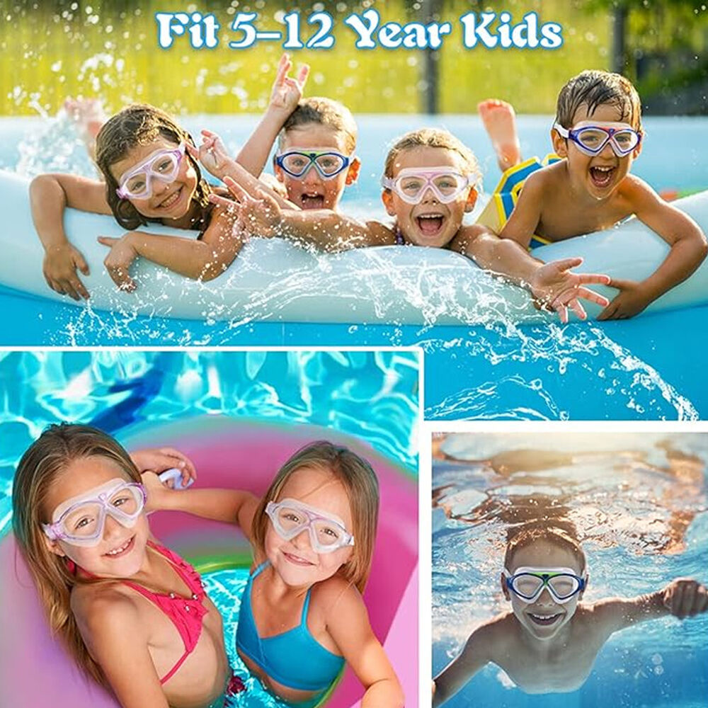 Lentes De Piscina Natacion Gafas De Agua Ni&ntilde;os + Estuche image number 3.0