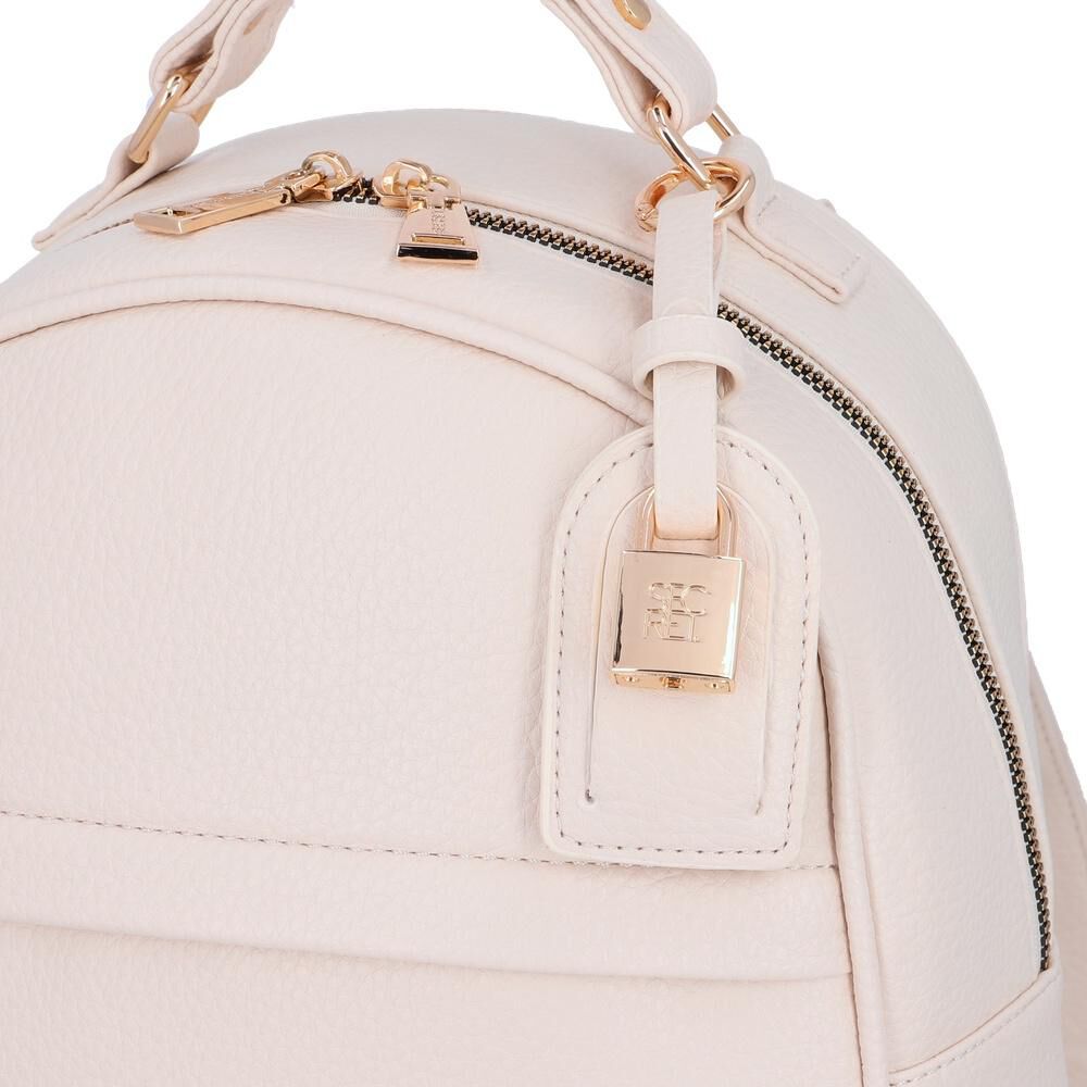 Mochila Secret Pamplona St6 M Beige image number 5.0