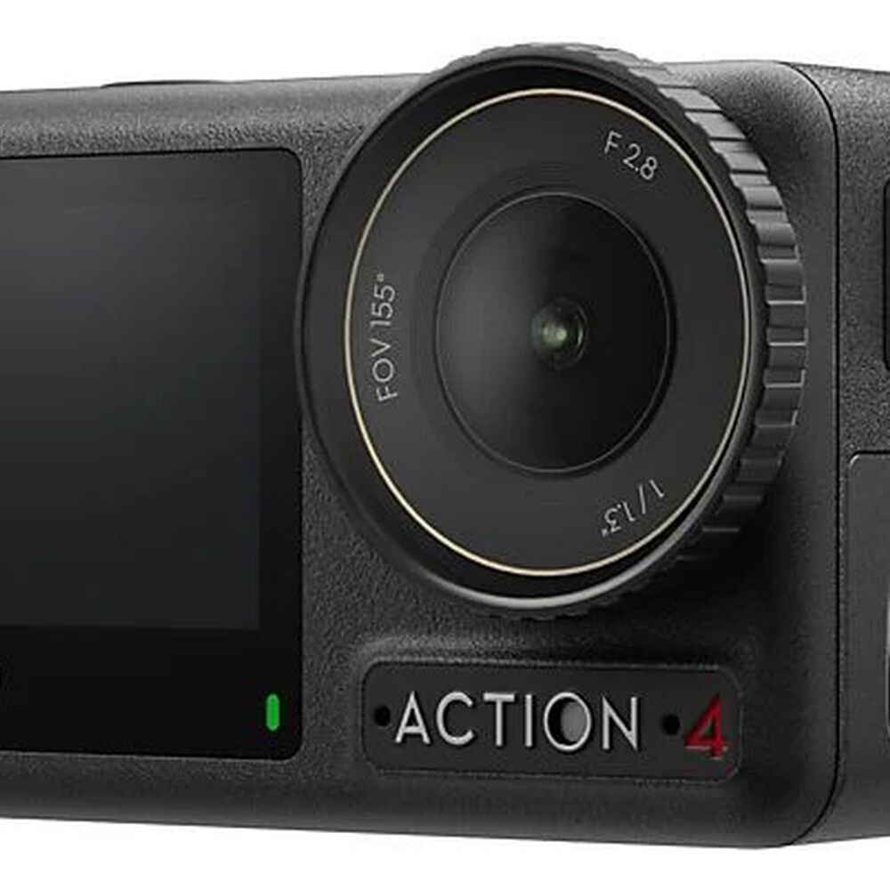 Dji Osmo Action 4 Adventure Combo C&aacute;mara Deportiva 4k, Sumergible Hasta 18 M, 2 Pantallas T&aacute;ctiles, Negro image number 1.0