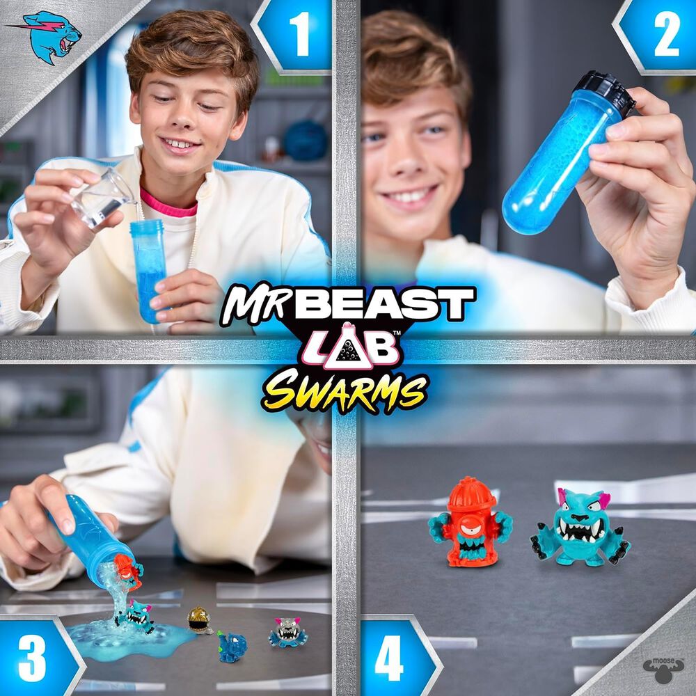 Mrbeast Lab Swarms Tubo Ensayo 12 Micro Bestias S2 Atomic image number 3.0