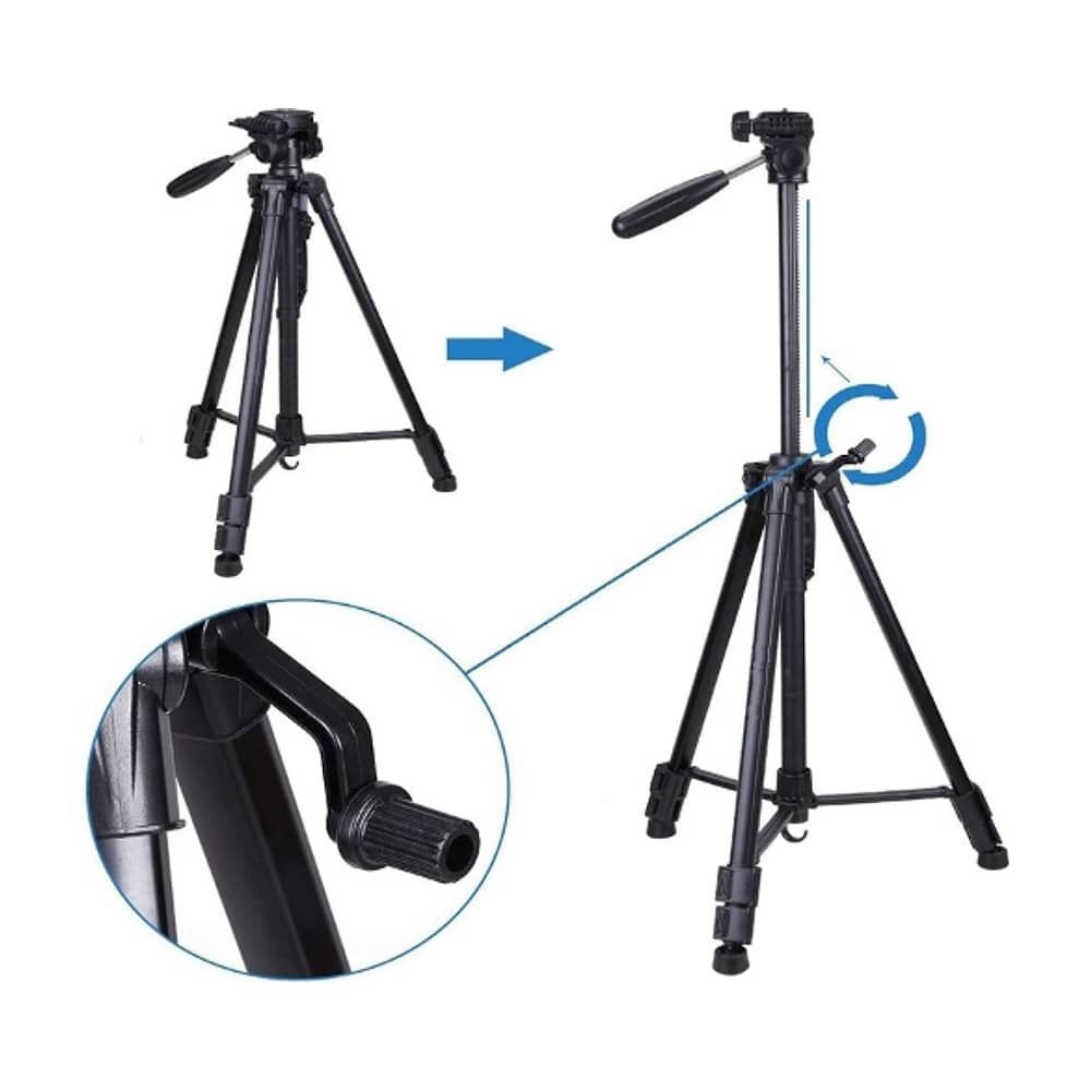 Tr&iacute;pode Estabilizador Soporte Portatil Para Camara Telefono image number 2.0