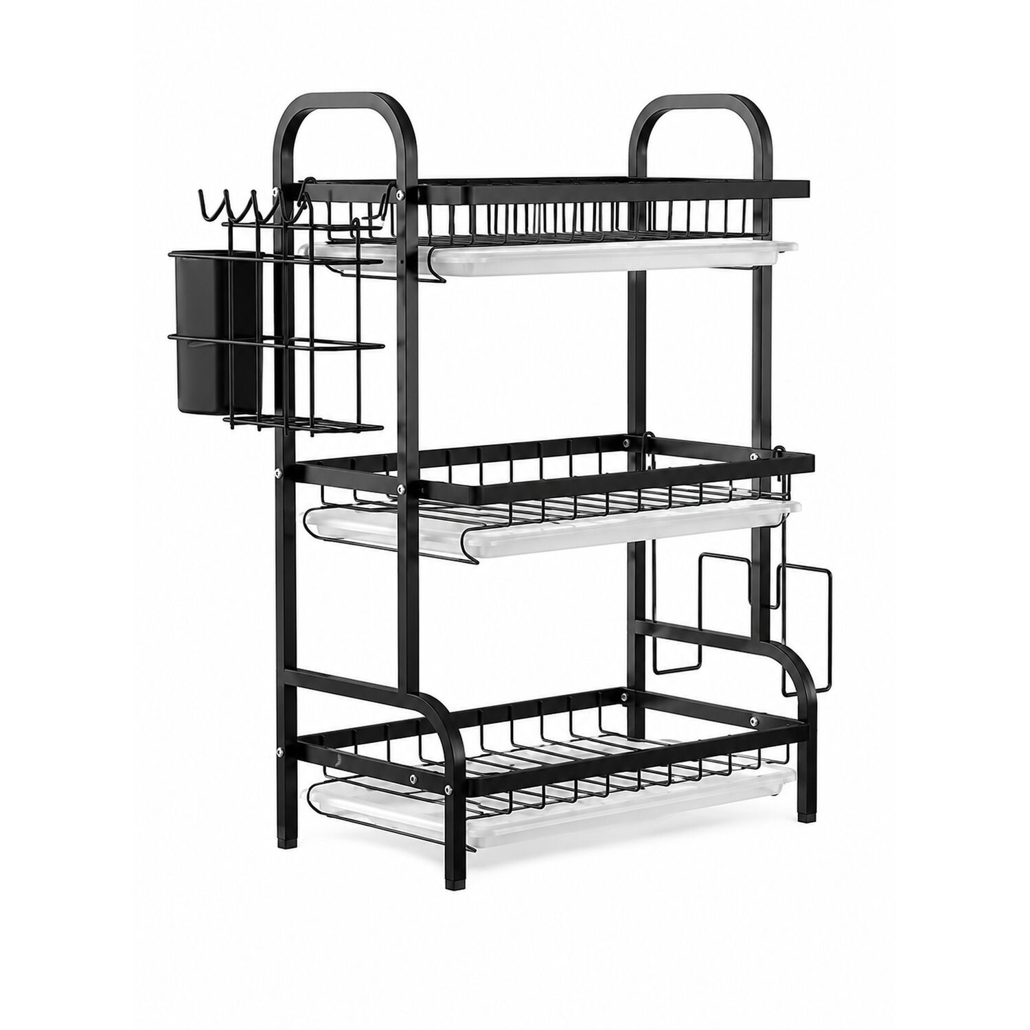 Secador Escurridor Organizador De Platos 3 Niveles Cocina image number 1.0