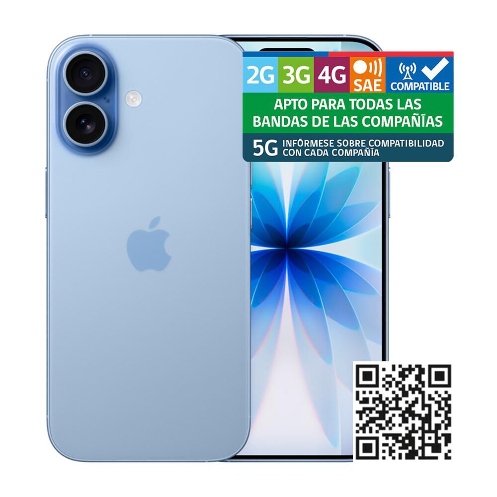 iPhone 17 Apple / 5G / 256 GB / Azul / Liberado image number 10.0