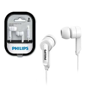 Audifono Manos Libres Jack 3.5 Blanco She1405w