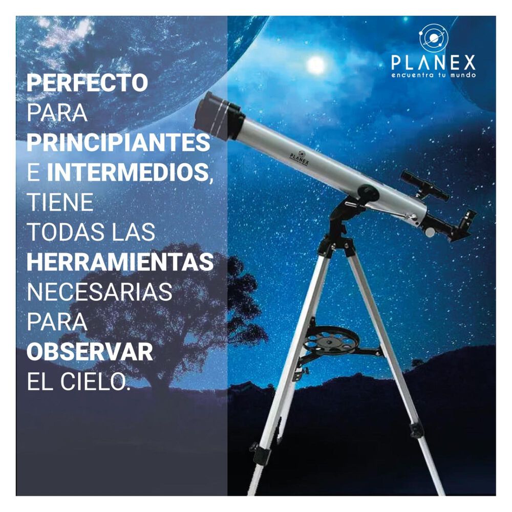 Telescopio Astron&oacute;mico Monocular F70060 Planex + Soporte image number 7.0