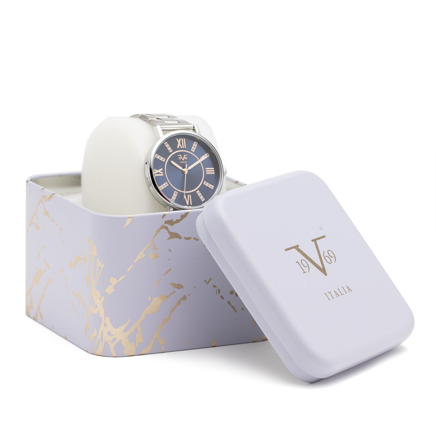 Reloj 19v69 Italia V1969-249-7 Plateado Mujer image number 3.0