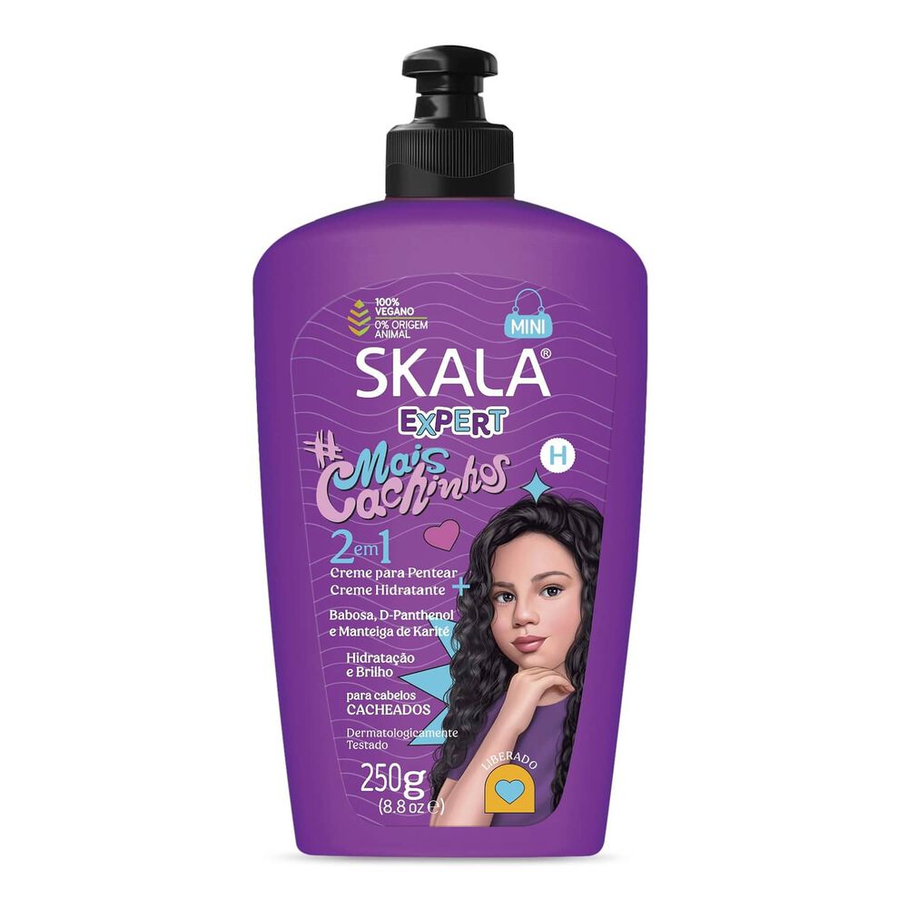 Crema De Peinar 2en1 Kids Mais Cachi&ntilde;os Skala Expert 250 G image number 0.0