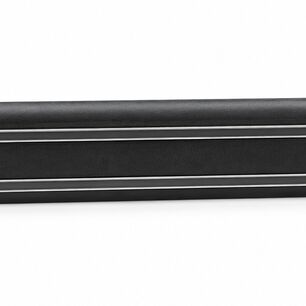 Barra Magn&eacute;tica Porta Cuchillos 50 Cm Negro Para Pared