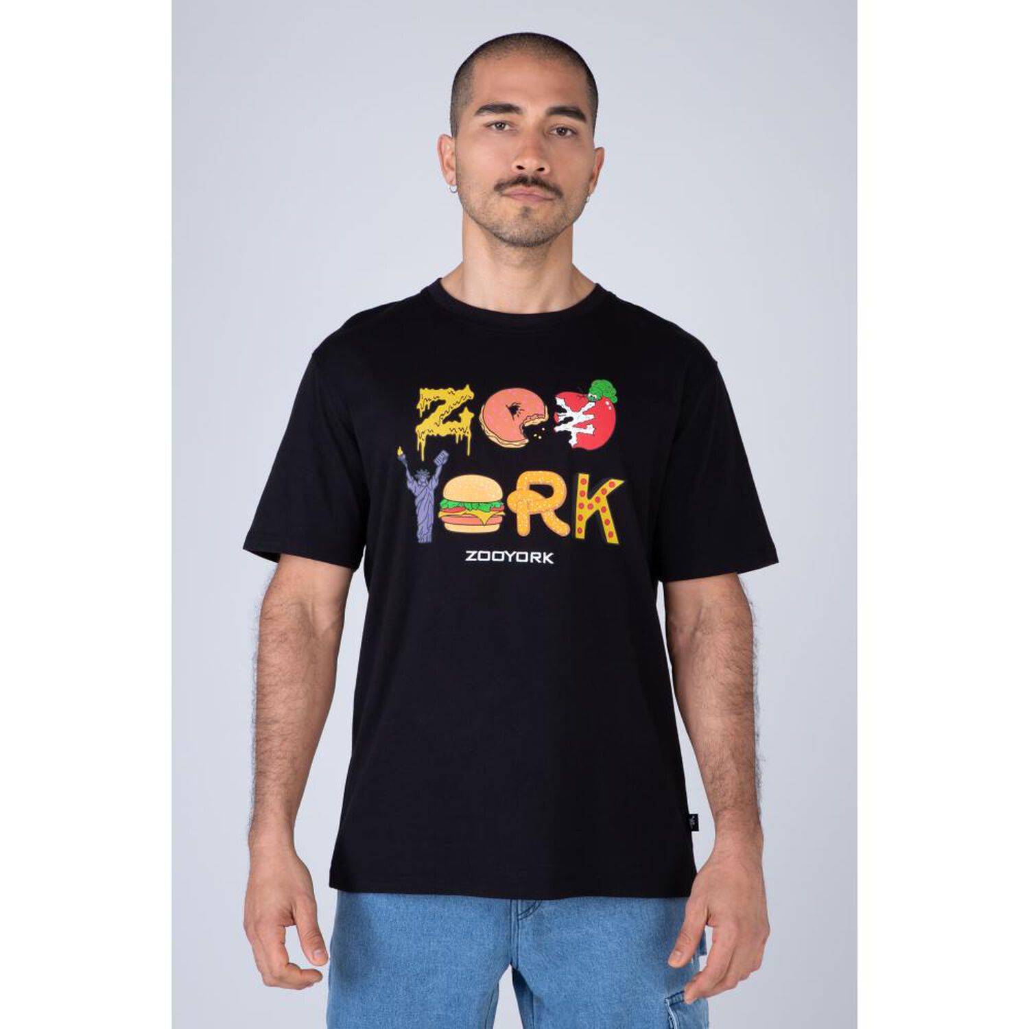 Polera Manga Corta Cuello Redondo Hombre Zoo York image number 0.0