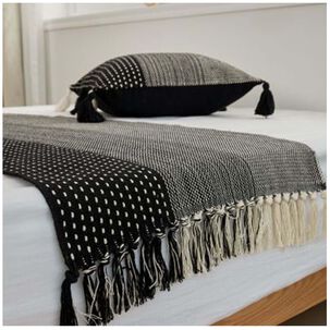 Set Piecera Boho 70 X 210 + 2 Fundas De Cojin Mod20