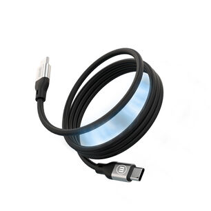 Cable Magn&eacute;tico 60w Usb C A Usb C Maxell 1.2 Metros Carga R&aacute;pida Negro