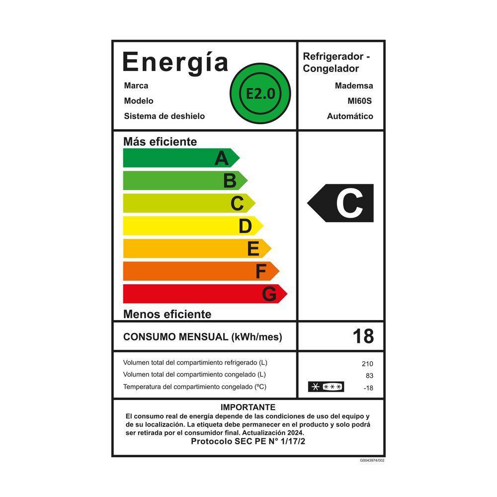 Refrigerador 293l No Frost Bottom Freezer Inverter Mi60s image number 9.0