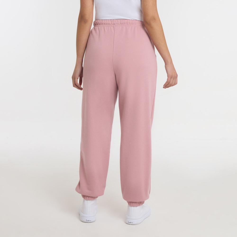 Pantalón De Buzo Tiro Medio Jogger Mujer Freedom image number 3.0