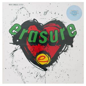 Erasure - Victims Of Love (yellow Vinyl) | 12" Maxi Single Usado
