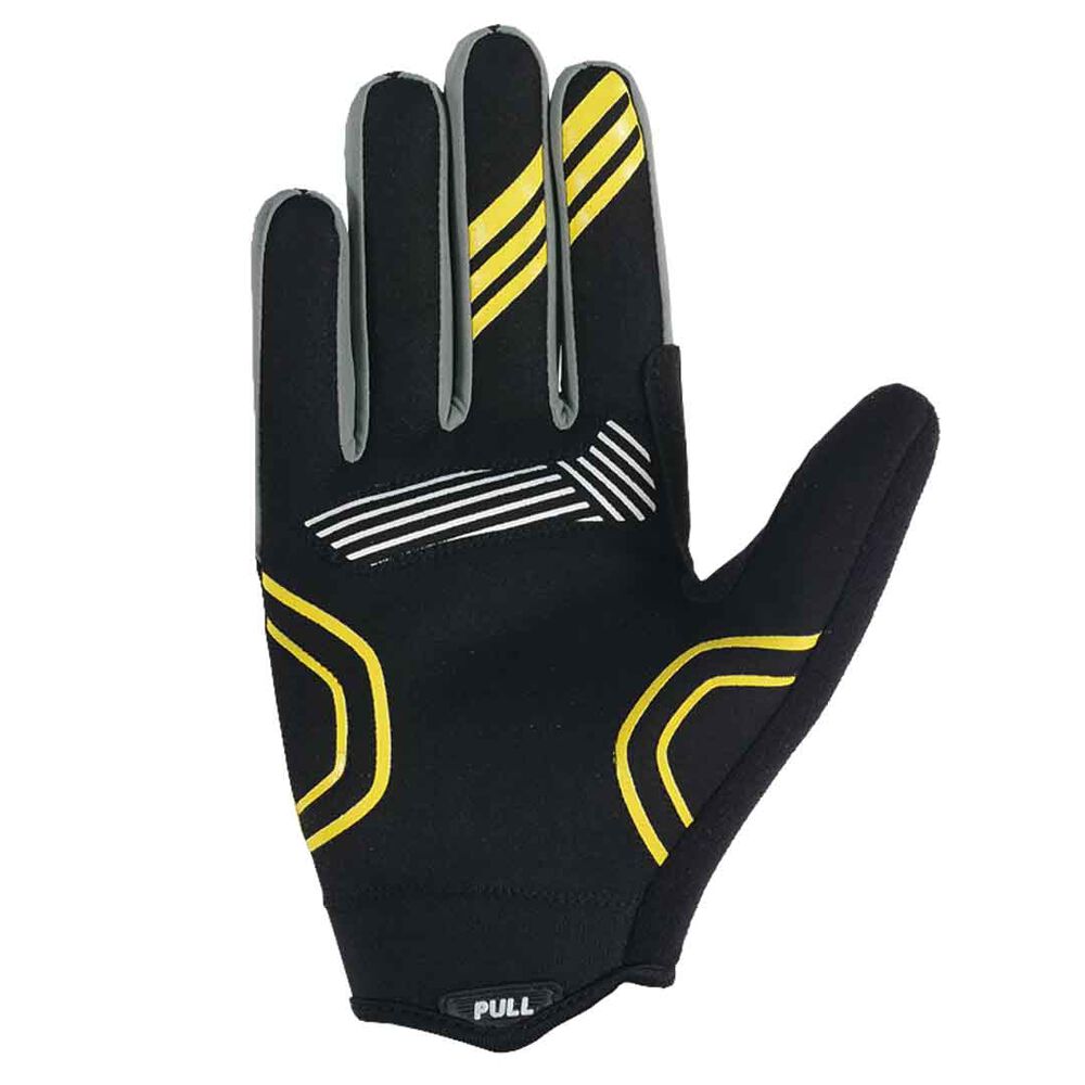 Guante Largo Touch Para Bicicleta Onweels Amarillo/negro image number 2.0