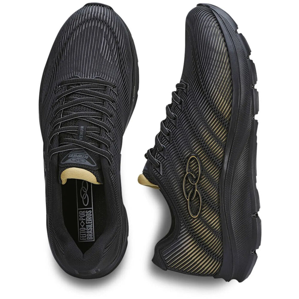 Zapatilla Mujer Venum Negro/dorado Olympikus image number 2.0