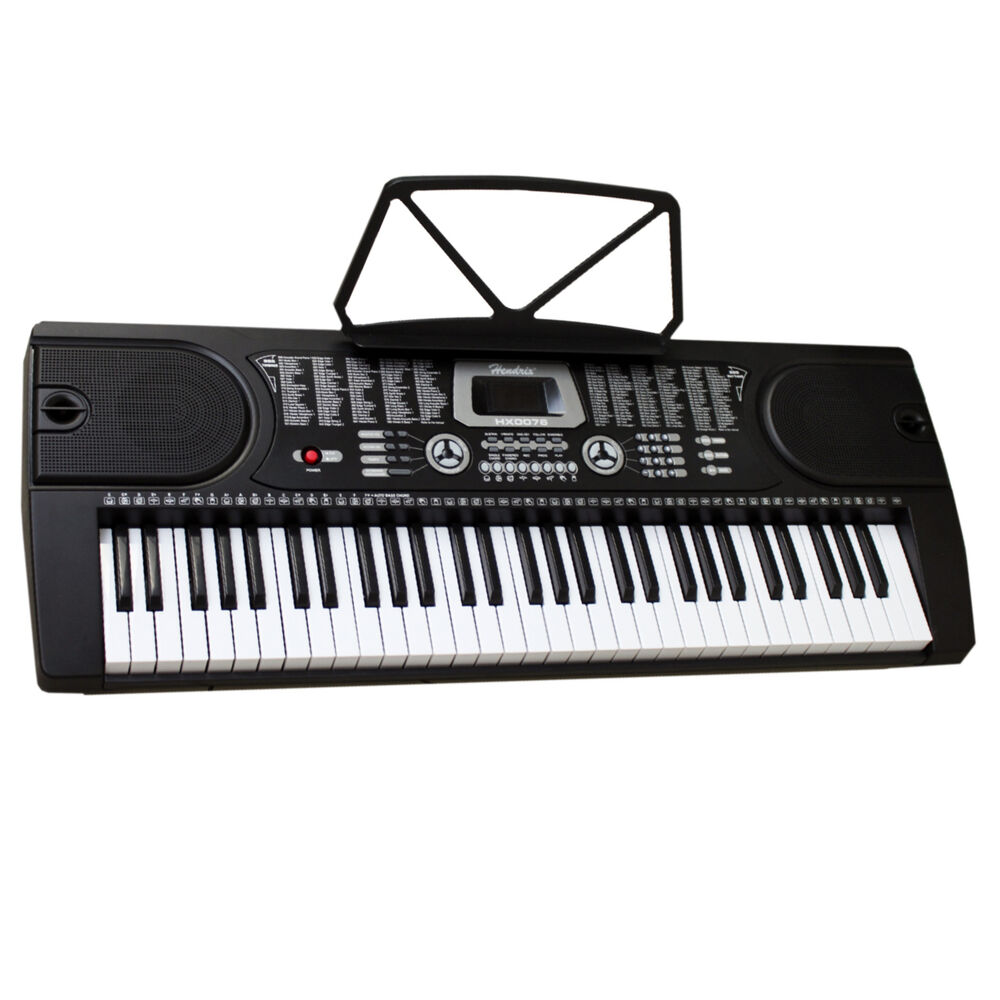 Teclado Musical Electr&oacute;nico 61 Teclas Con Micr&oacute;fono - Ps image number 0.0
