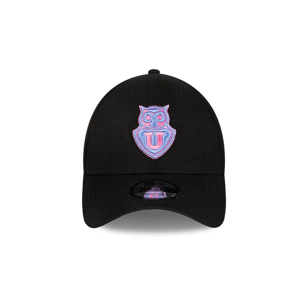 Gorra 9forty Universidad De Chile Futbol Black New Era image number 2.0