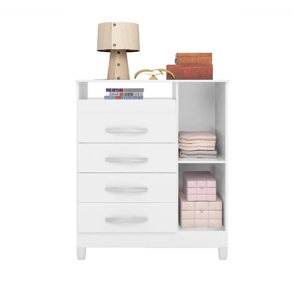 Comoda 4 Cajones 1 Puerta Turqueza Cuadraflex image number 5.0