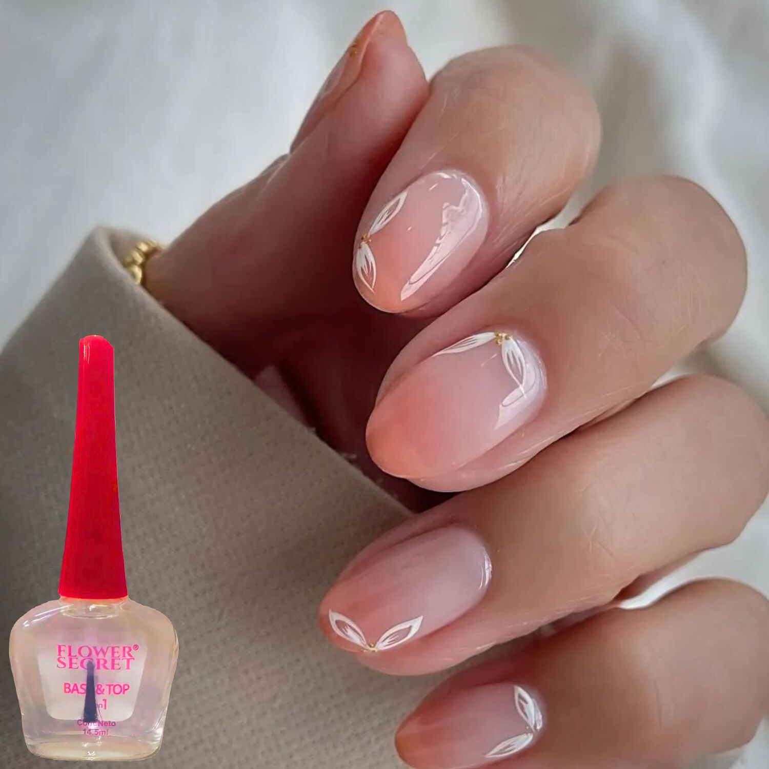 Esmalte Base Y Top Dos En Uno Secado Sin Lampara 15ml image number 0.0