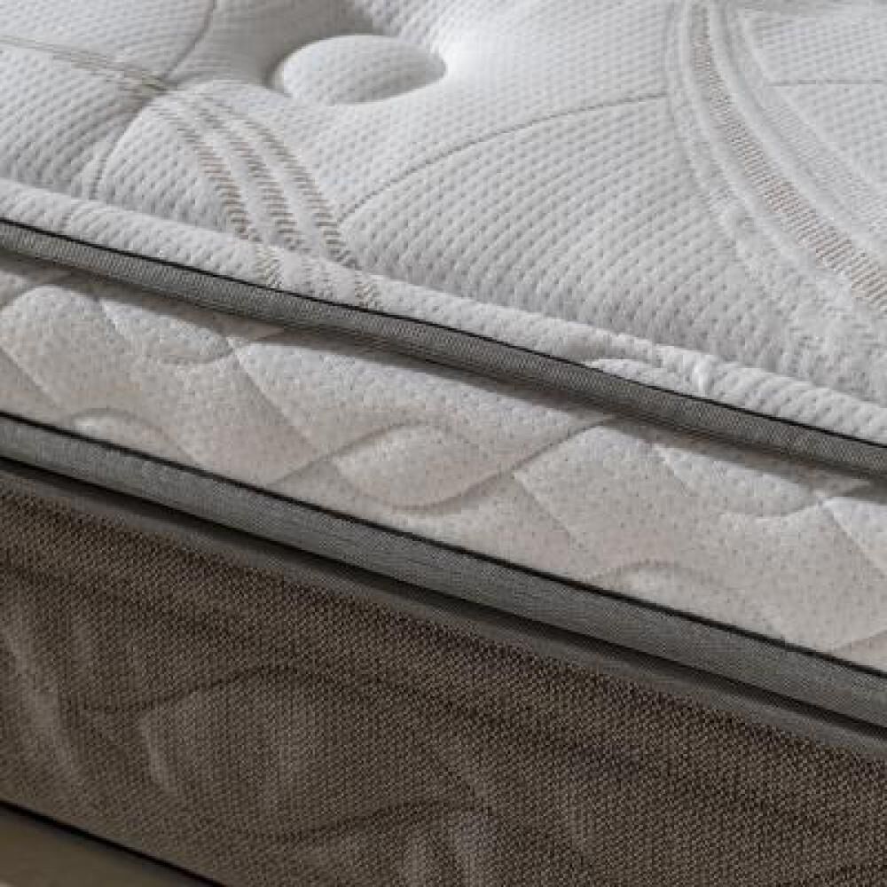 Cama Europea Rosen New Style 6 / 2 Plazas / Base Normal image number 16.0