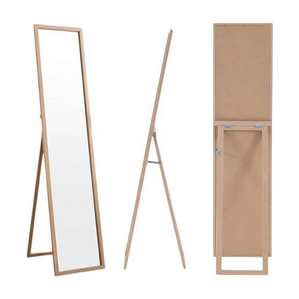 Espejo Cuerpo Entero 150x40cm Base Plegable Estilo Japones image number 2.0