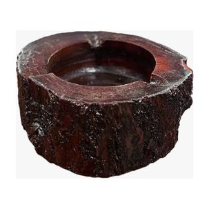 Cenicero Corteza Madera Tronco Cenicero Rustico Decorativo